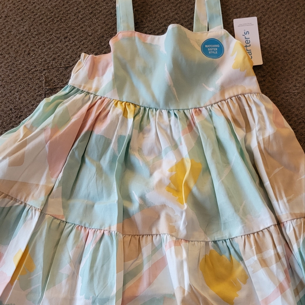 Girls NWT Carters dress 6X